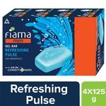 Fiama Men Refreshing Pulse Gel Bar 500 g (Buy 3 Get 1 Free) (125 g each)