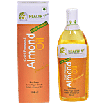 Health 1st Almond Oil - Cold Pressed 200 ml Bottle