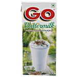 Go Buttermilk - Spiced, Garnished with Ginger & Jeera 1 L Carton