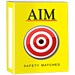 AIM Matches Box 25 Sticks (Pack of 10)