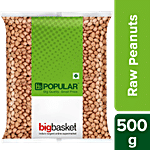 bb Popular Peanuts/Kadalekayi - Raw 500 g Pouch