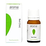 Aroma Treasures Basil (Tulsi) Essential Oil - 100% Pure & Natural 10 ml