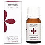 Aroma Treasures Chamomile German Essential Oil (10% In Jojoba Oil) - 100% Pure & Natural 5 ml