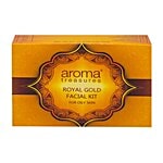 Aroma Treasures Royal Gold Facial Kit For Oily Skin - Single Time Use 20 g