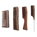 Filone Wooden Comb Set 4 pcs 