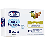 Chicco Baby Moments - Soap, For Nourished & Moisturised Skin, Paraben-free 125 g 