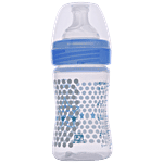 Chicco Well-being - Bottle, Silicone, Physio, Blue, 0% BPA 150 ml