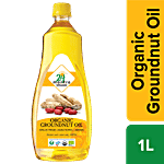 24 Mantra Organic Pressed Groundnut/Peanut Oil 1 L Bottle