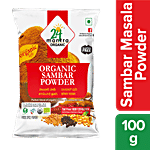 24 Mantra Organic Sambar Masala Powder 100 g Pouch