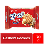 Parle 20-20 Cashew Cookies 70 g Pouch
