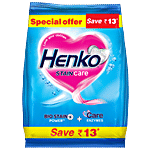 Henko Stain Care Detergent Powder 500 g Pouch