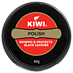 Kiwi Wax Shoe Polish - Black 40 g 