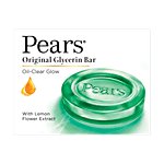Pears Original Glycerin Soap Bar - Oil-Clear Glow 75 g