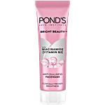 Ponds Bright Beauty Facewash with Niacinamide, For Glass Skin-like Shine 50 g Tube