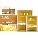 VLCC Insta Glow Gold Bleach For Instant Fairness & Glowing Skin 30 g