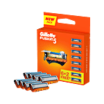Gillette Fusion 5 Manual Shaving Blades for men  (Pack of 8 Cartridges) 8 pcs 