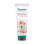 Himalaya Deep Cleansing Face Wash - Apricot & Aloe Vera, Complete Daily Face Care, 100% Herbal Actives 50 ml Tube