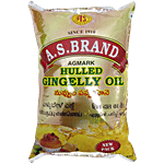 A.S. Brand Hulled Gingelly Oil 1 L Pouch