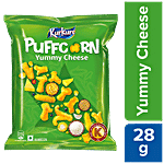 Kurkure Namkeen - Puffcorn, Yummy Cheese 28 g Pouch