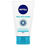 Nivea Total Face Cleanup Women Face Wash, Face Scrub & Face Pack 50 ml