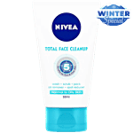 Nivea Total Face Cleanup Women Face Wash, Face Scrub & Face Pack 50 ml 