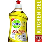 Dettol Healthy Kitchen Dish & Slab Gel - Lemon Fresh 200 ml 