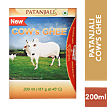 Patanjali Cow Ghee 200 ml Carton