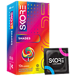 Skore Dotted & Colored Condoms - Shades 10 pcs