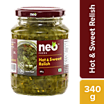 Neo Hot & Sweet Relish Pickle 340 g Bottle