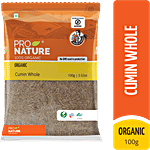 Pro Nature Organic Cumin (Whole) 100 g Pouch