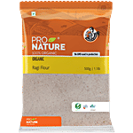 Pro Nature Organic - Ragi Flour/Ragi Hittu 500 g Pouch