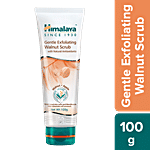 Himalaya Gentle Exfoliating Face Scrub - Walnut & Apple, Removes Dead Skin Cells, No Harmful Chemicals, 100% Herbal Actives 100 g