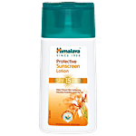 Himalaya Protective Sunscreen Lotion - All Skin Types, Aloe Vera 50 ml Bottle