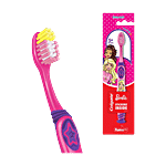 Colgate Barbie Toothbrush - For Kids, Extra Soft With Tongue Cleaner 1 pc 