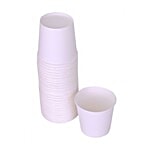 Origami Plain Paper Party Cups 150 ml Pck of 25