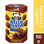 Meiji  Hello Panda Biscuits - Double Chocolate Filling 50 g Carton