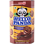 Meiji  Hello Panda Biscuits - Double Chocolate Filling 50 g Carton