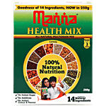 Manna Health Mix - Natural Nutrition, No Added Sugar, Preservative Free 250 g Carton