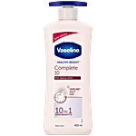 Vaseline Healthy Bright Complete 10 Anti-Ageing Body Lotion - 10 In 1 Skin Benefits + Vaseline Jelly, AHA, Non-Greasy 400 ml 