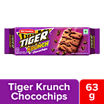 Britannia Tiger Krunch Chocochips Biscuits 63 g