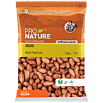 Pro Nature Organic - Raw Peanuts/Kadalekayi 500 g Pouch