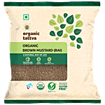 Organic Tattva Organic Seeds - Brown Mustard/Mohari 100 g Pouch