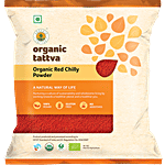 Organic Tattva Organic Powder - Red Chilly 100 g Pouch