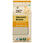 Organic Tattva Organic Besan/Besan Peeth 500 g Pouch