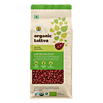 Organic Tattva Organic Rajma/Capparadavare - Red 500 g Pouch