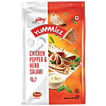 Godrej Yummiez Chicken Pepper & Herb Salami 250 g
