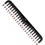 Vega De-Tangling Comb - 1 Row, 1266 1 pc