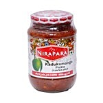 Nirapara Pickle - Kaduku Mango 400 g Bottle