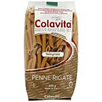 Colavita Integrale Durum Wheat Pasta - Penne Rigate 500 g Pouch