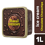 Amul Ice Cream - Choco Chips, Real Milk 1 L Tub